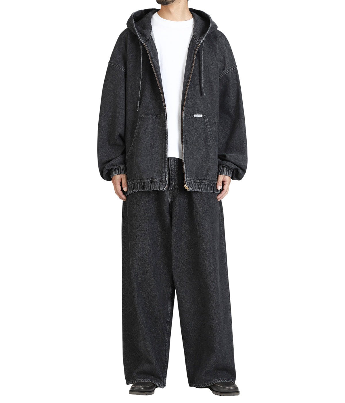 12.5oz Denim Zip Up Hooded Jacket | COOTIE PRODUCTIONS(クーティー