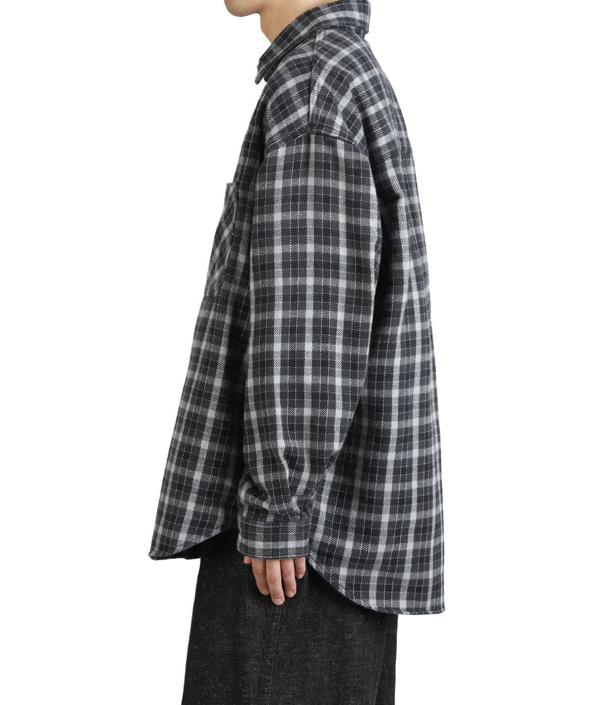 AD Processing Heavy Flannel Check L/S Shirt | COOTIE PRODUCTIONS