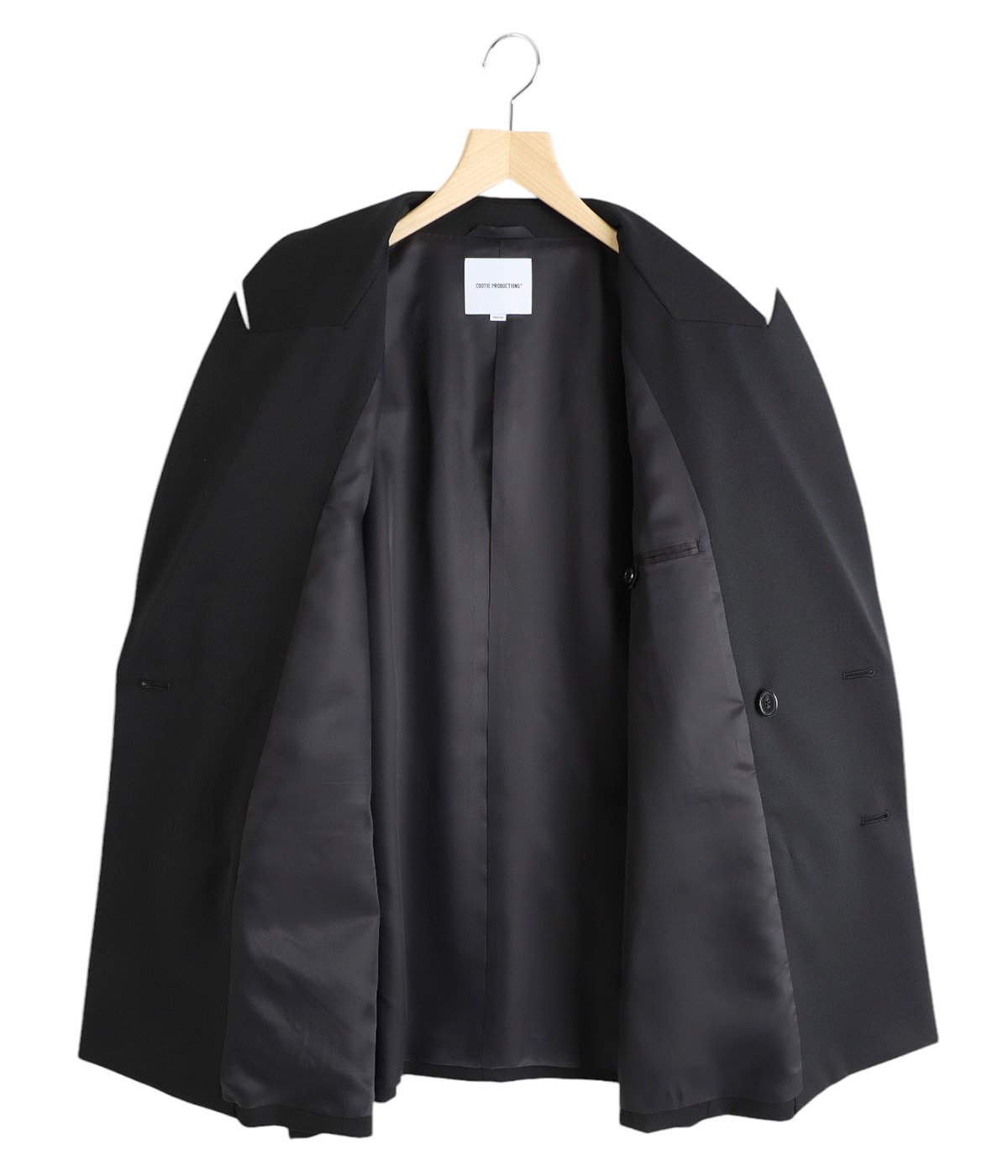 Comfort Merino Saxony Double Breasted Jacket | COOTIE