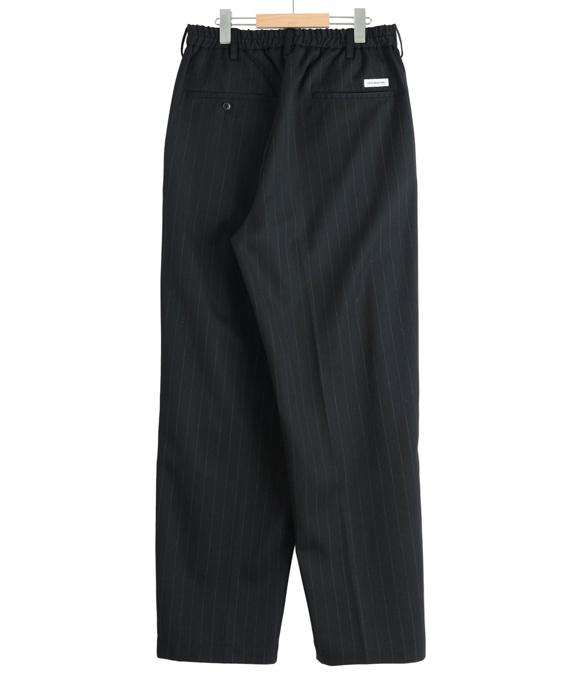 Wool Gabardine 2 Tuck Easy Trousers | COOTIE PRODUCTIONS