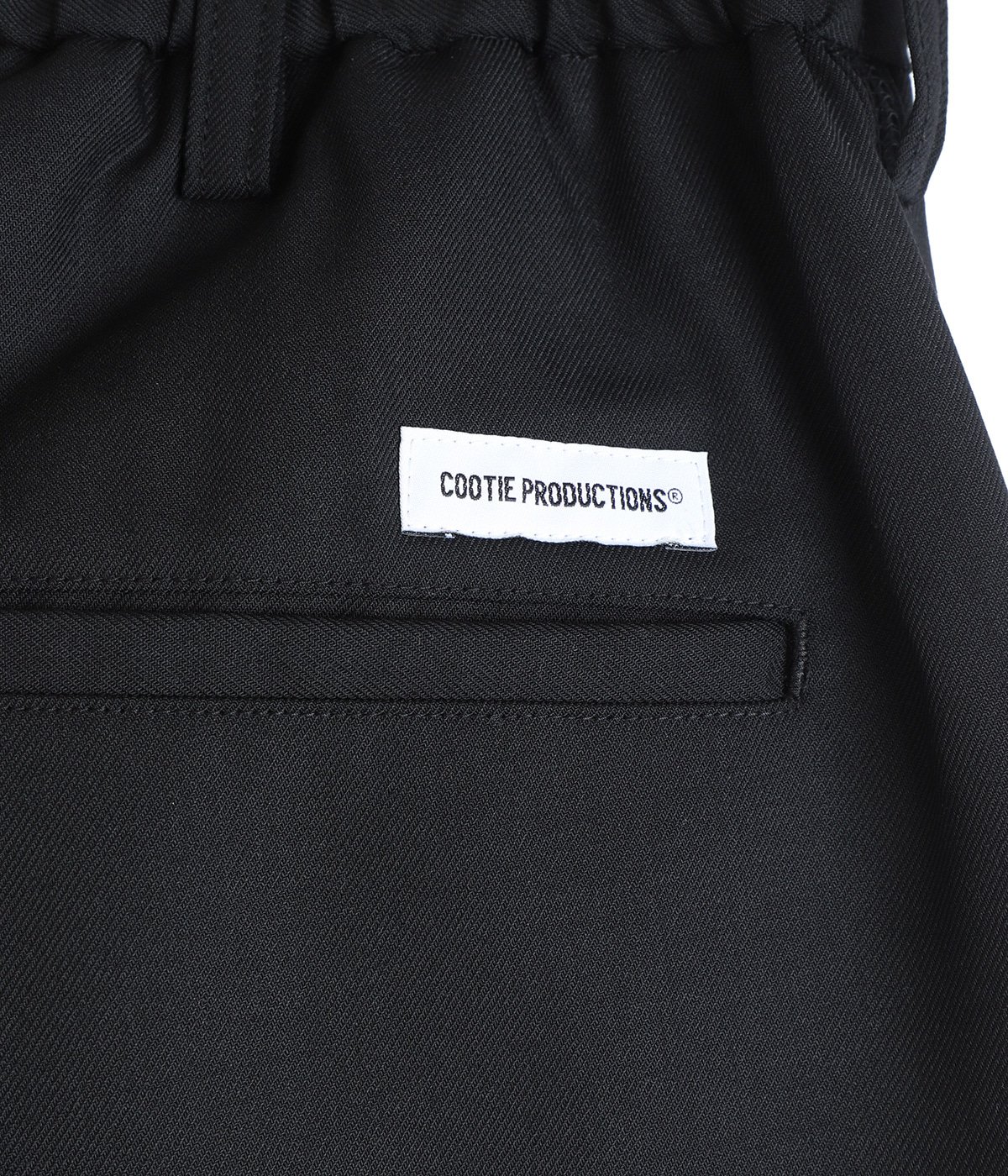 T/W Twill 2 Tuck Wide Easy Trousers | COOTIE PRODUCTIONS