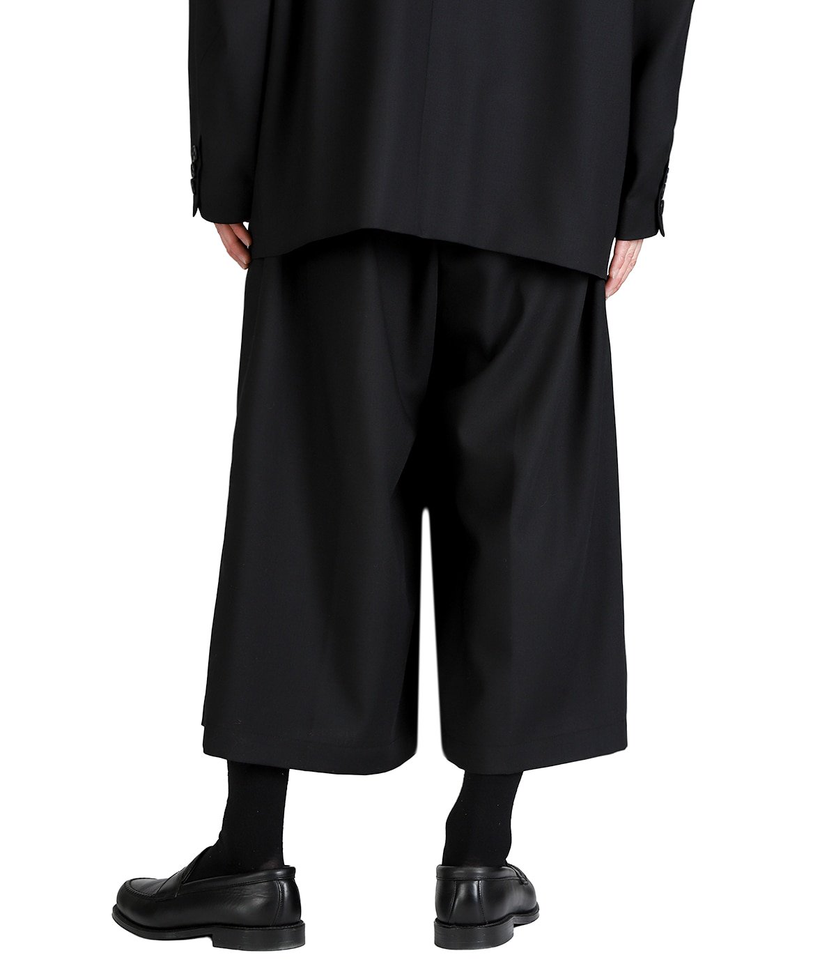 T/W Twill Shin Cut Wide Easy Trousers | COOTIE PRODUCTIONS 