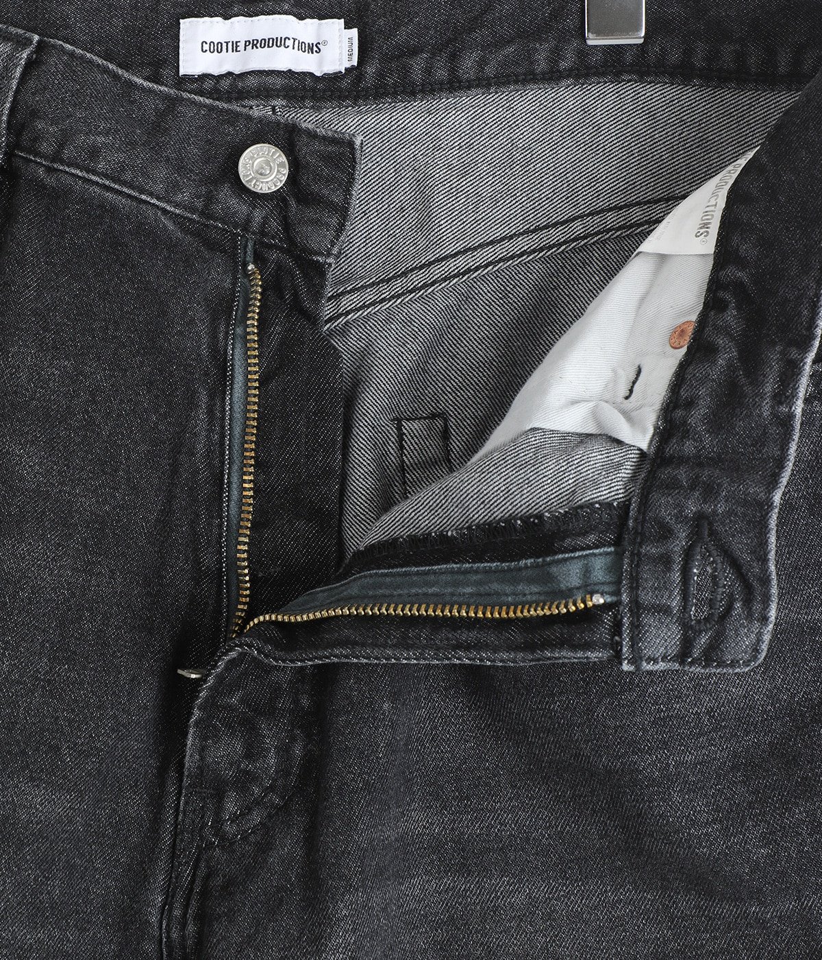 12.5oz Denim 5 Pocket Extra Baggy Shorts | COOTIE PRODUCTIONS