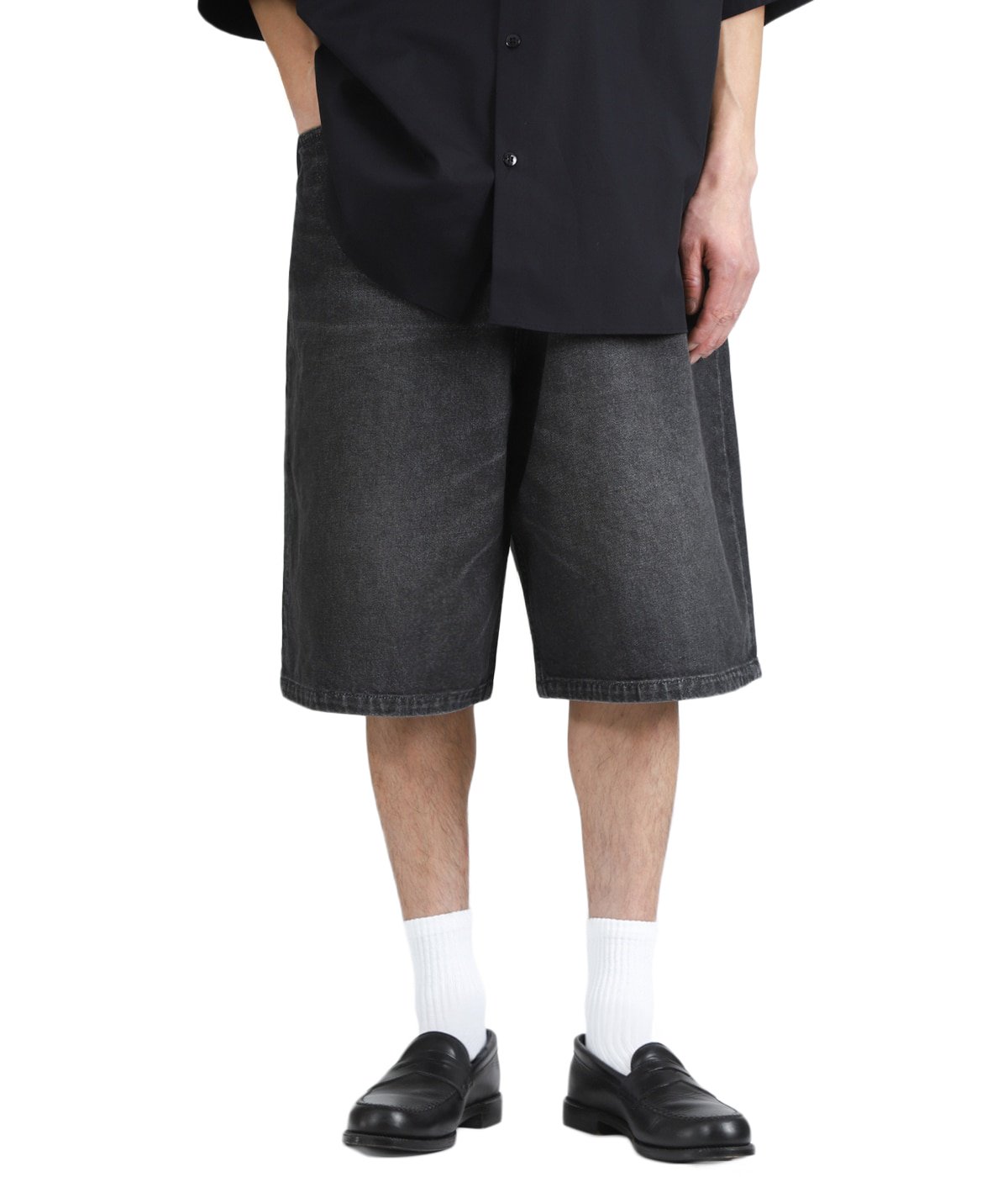 12.5oz Denim 5 Pocket Extra Baggy Shorts | COOTIE PRODUCTIONS