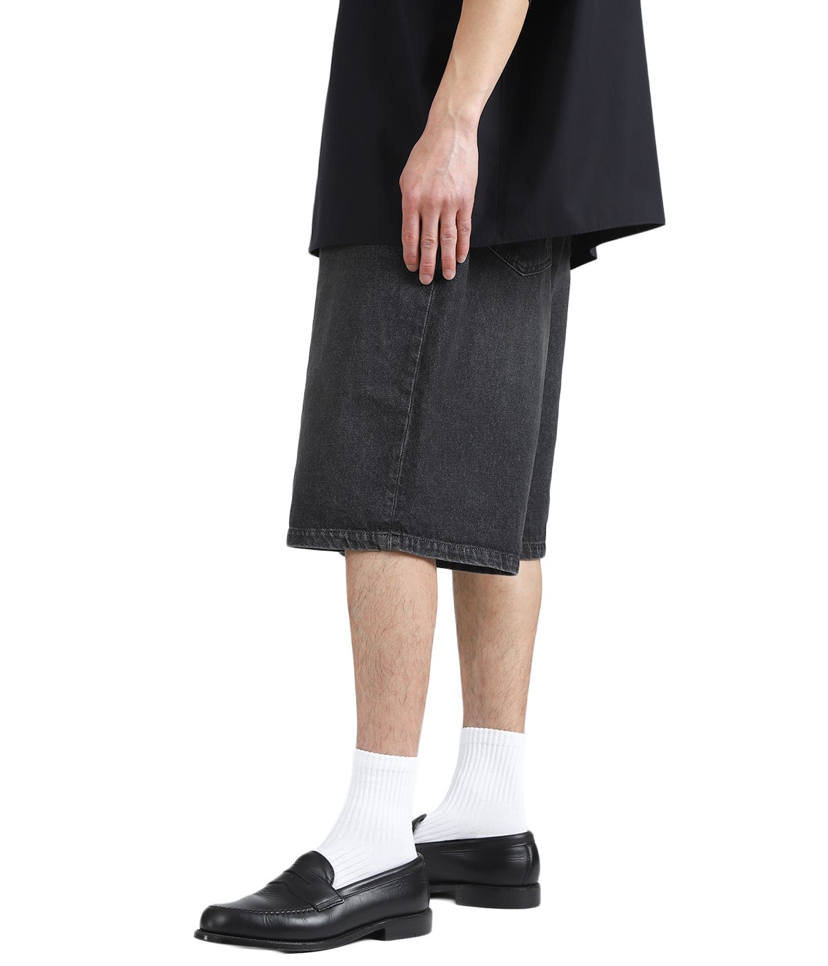 12.5oz Denim 5 Pocket Extra Baggy Shorts | COOTIE PRODUCTIONS