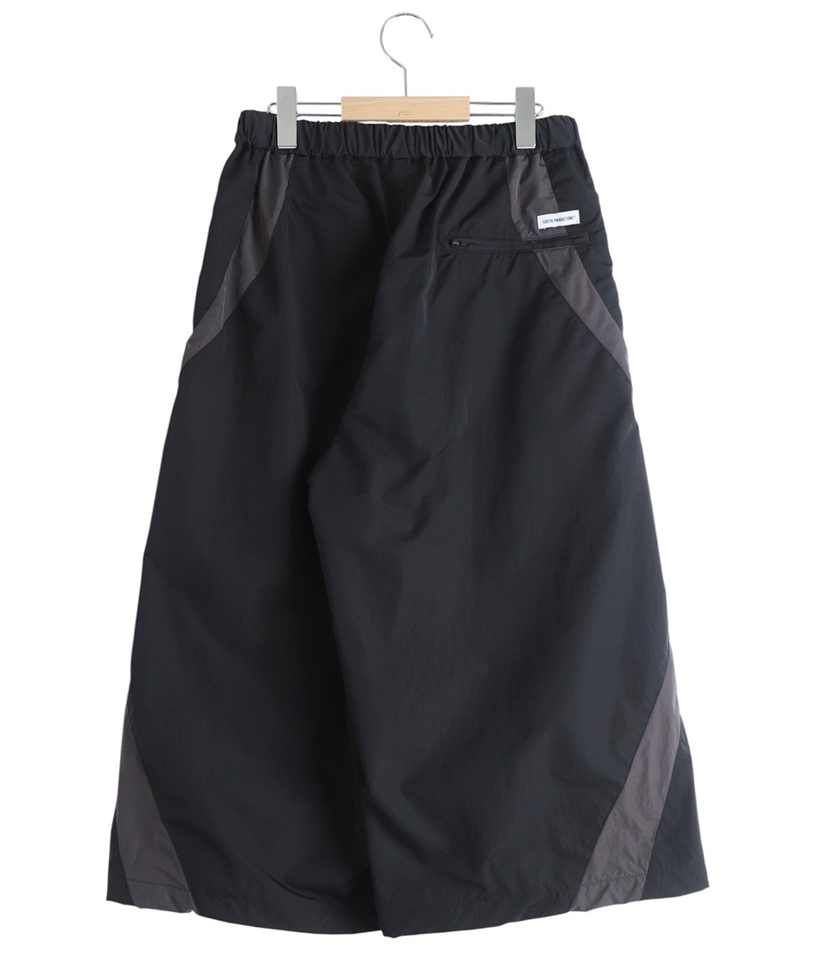 Nylon Paneling Shin Cut Wide Track Pants | COOTIE PRODUCTIONS