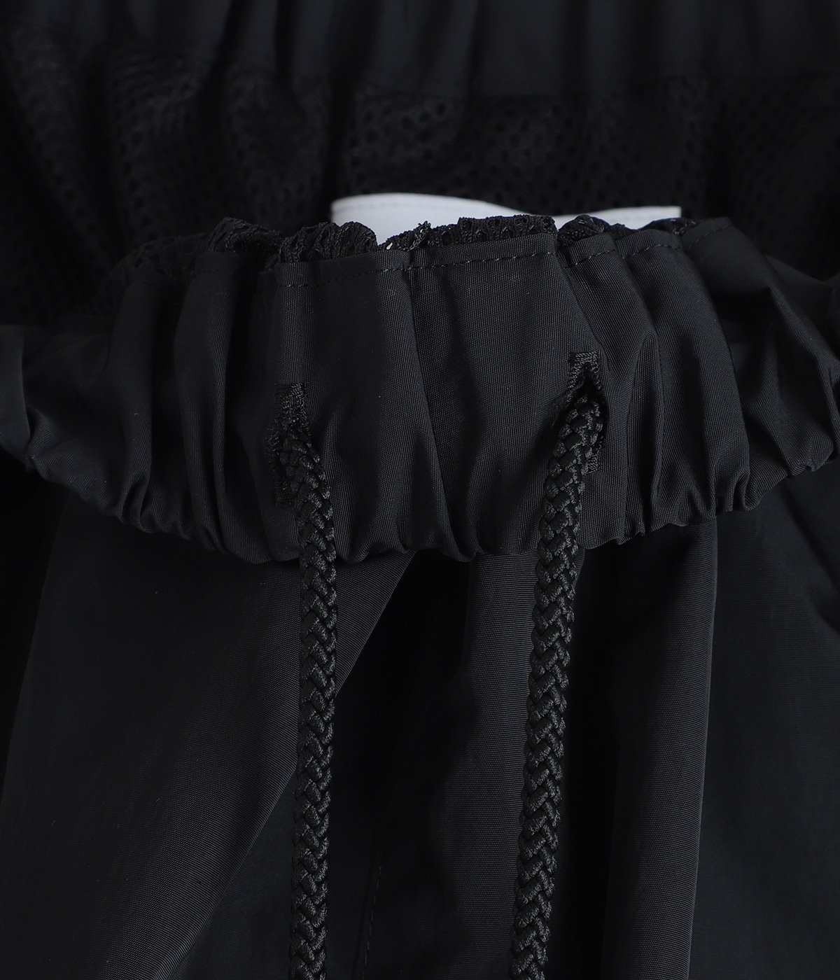 Nylon Paneling Shin Cut Wide Track Pants | COOTIE PRODUCTIONS