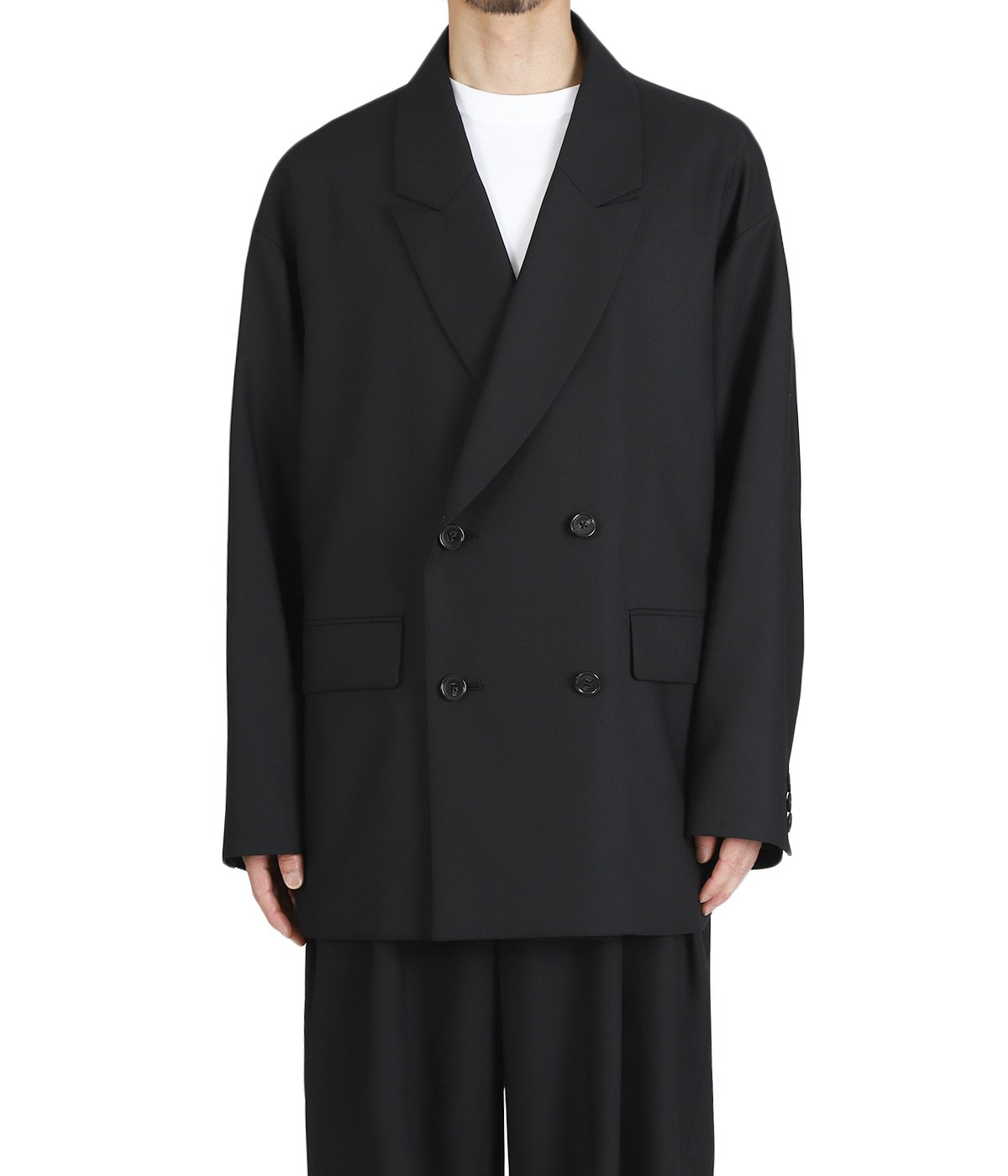 T/W Twill Double Breasted Jacket | COOTIE PRODUCTIONS(クーティー