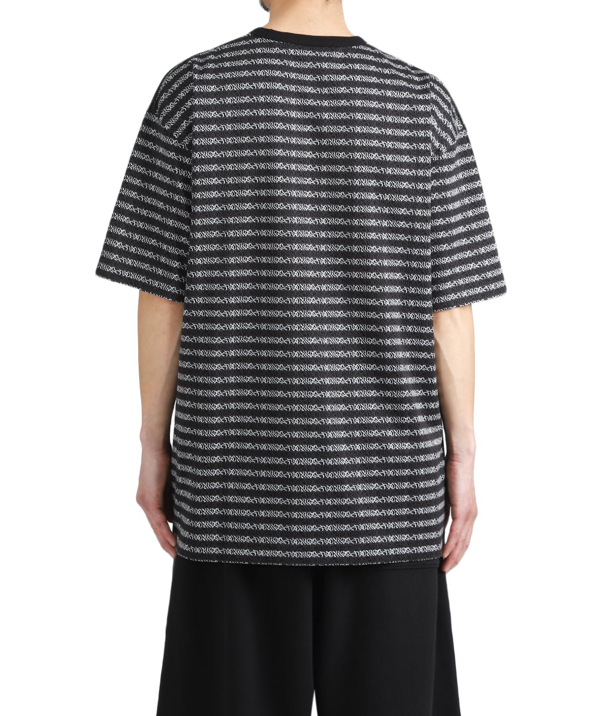 Supima Jacquard Border S/S Tee | COOTIE PRODUCTIONS(クーティー