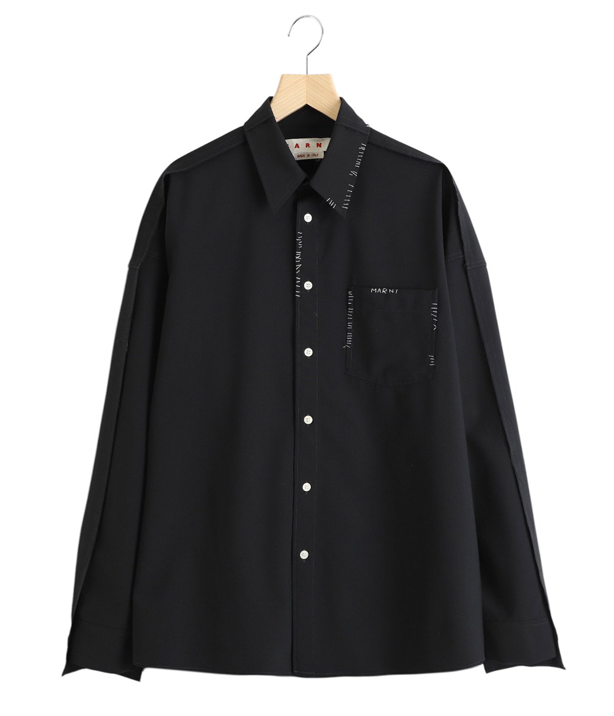 POLYESTER WOOL STITCH SHIRT | MARNI(マルニ) / トップス 長袖