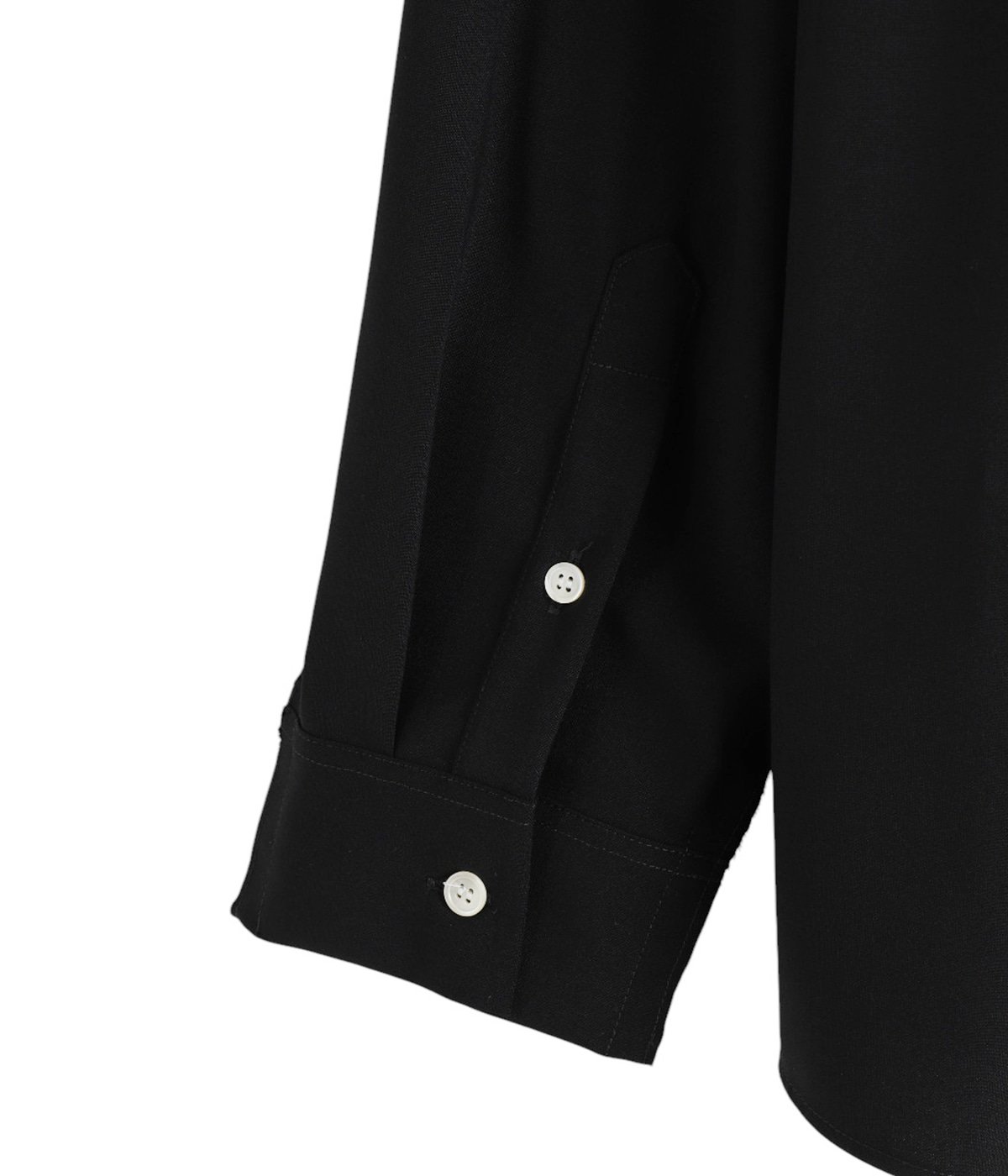 MARNI ブラック 長袖シャツ POLYESTER WOOL STITCH SHIRT | MARNI(マルニ) / トップス 長袖