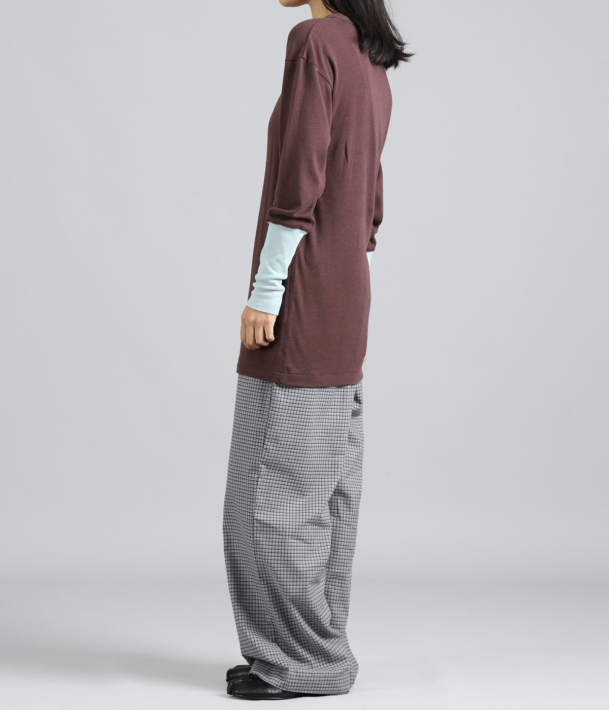 model（162cm） 着用サイズ：L