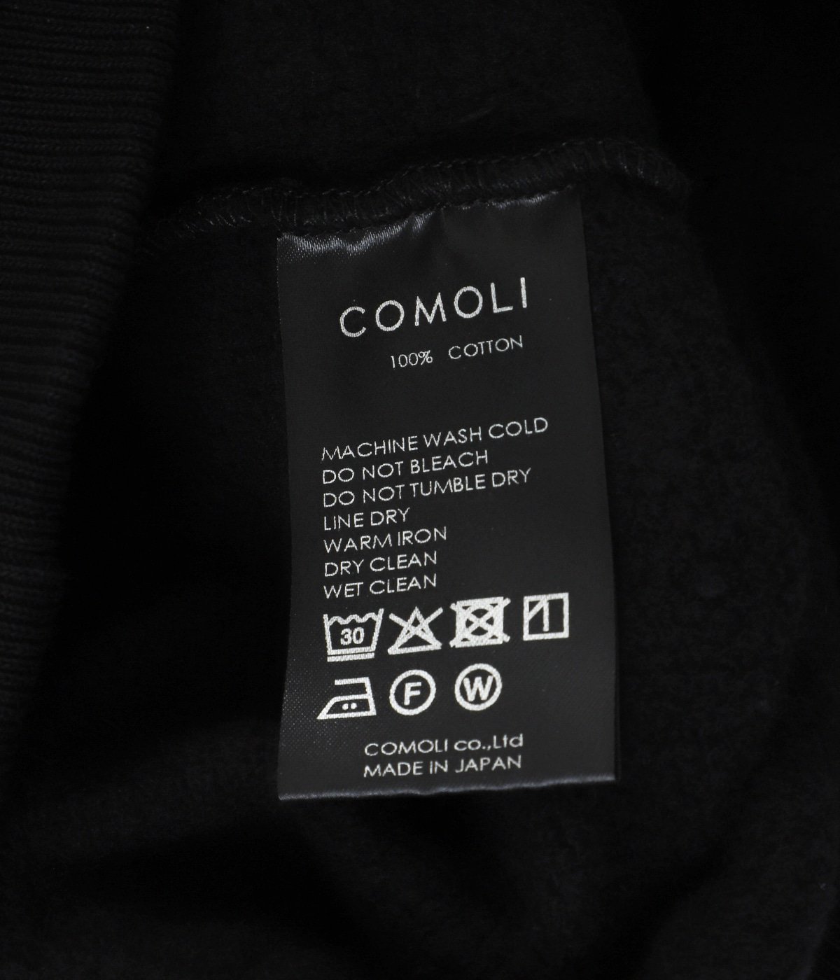 コットン裏毛 パーカ | COMOLI(コモリ) / トップス スウェット