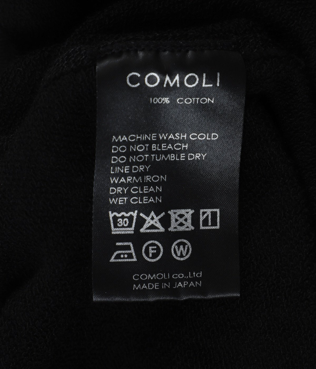 LWコットン裏毛 クルーネック | COMOLI(コモリ) / トップス スウェット 