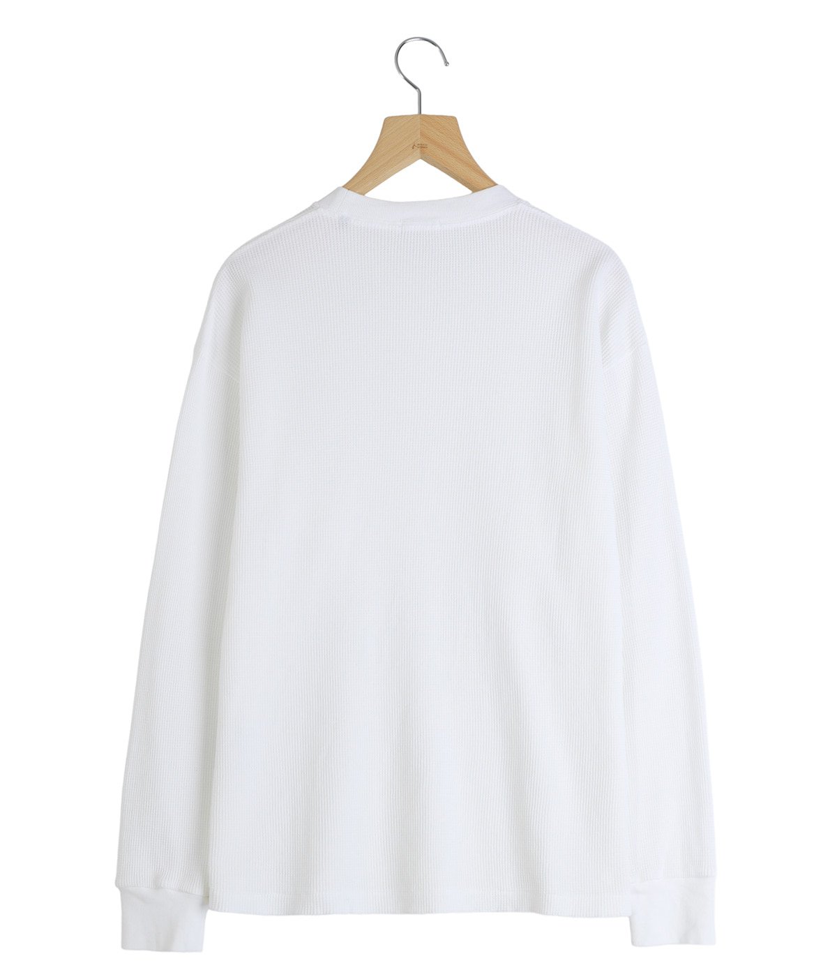 コットンワッフル 長袖Tシャツ | COMOLI(コモリ) / トップス