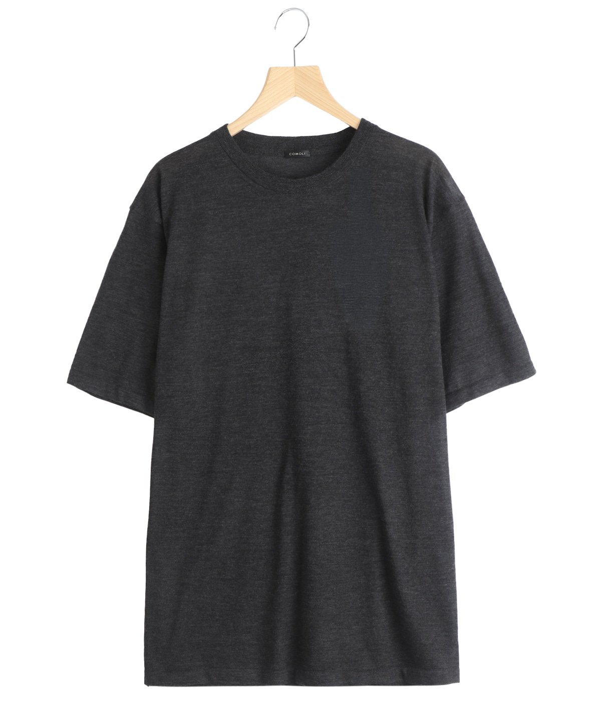 カシミヤ 半袖ニット | COMOLI(コモリ) / トップス カットソー半袖・T