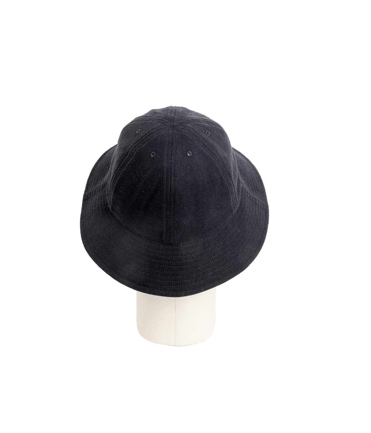 COMOLI ブラック　シルクネップ ハット COMOLI (コモリ) シルクネップ ハット