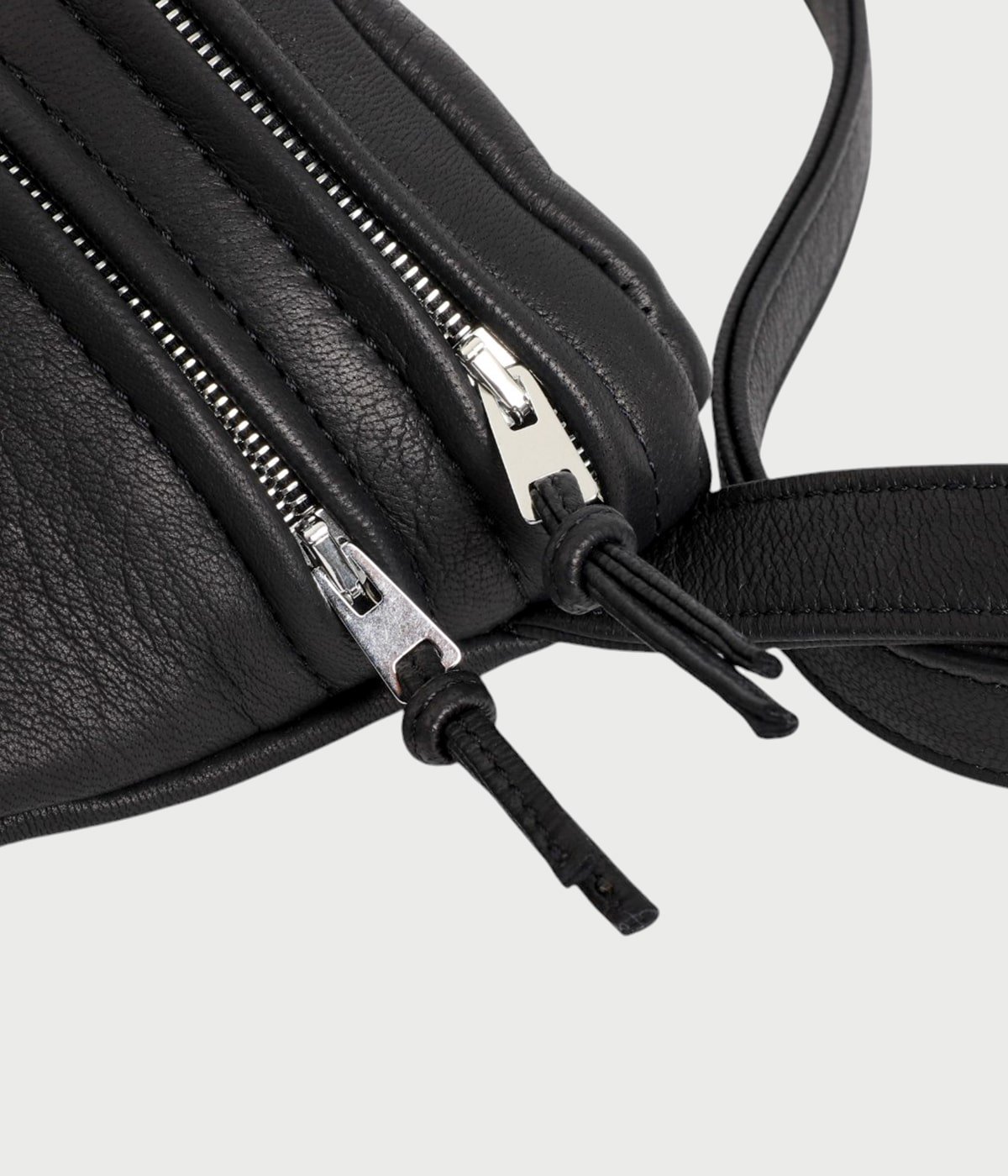Aeta アエタ レザーショルダーバッグ ウエストバッグ ブラック S Aeta アエタ レザーショルダーバッグ ウエストバッグ ブラック S