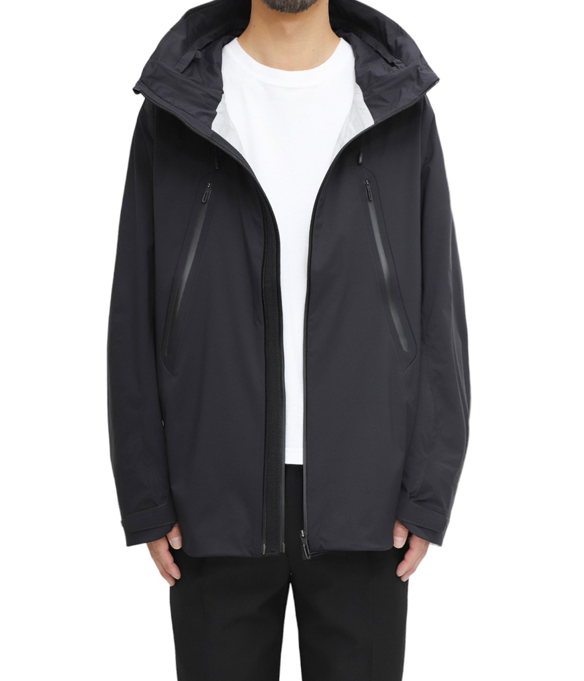 【クリーニング済】 デサント ジャンパージャケット サイズ XL ブラックDESCENTE