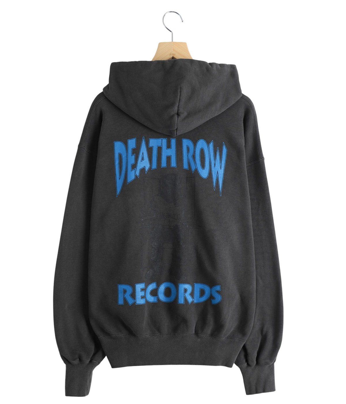 DEATH ROW RECORDS / WASHED MIDDLE WEIGHT FULL ZIP HOODED