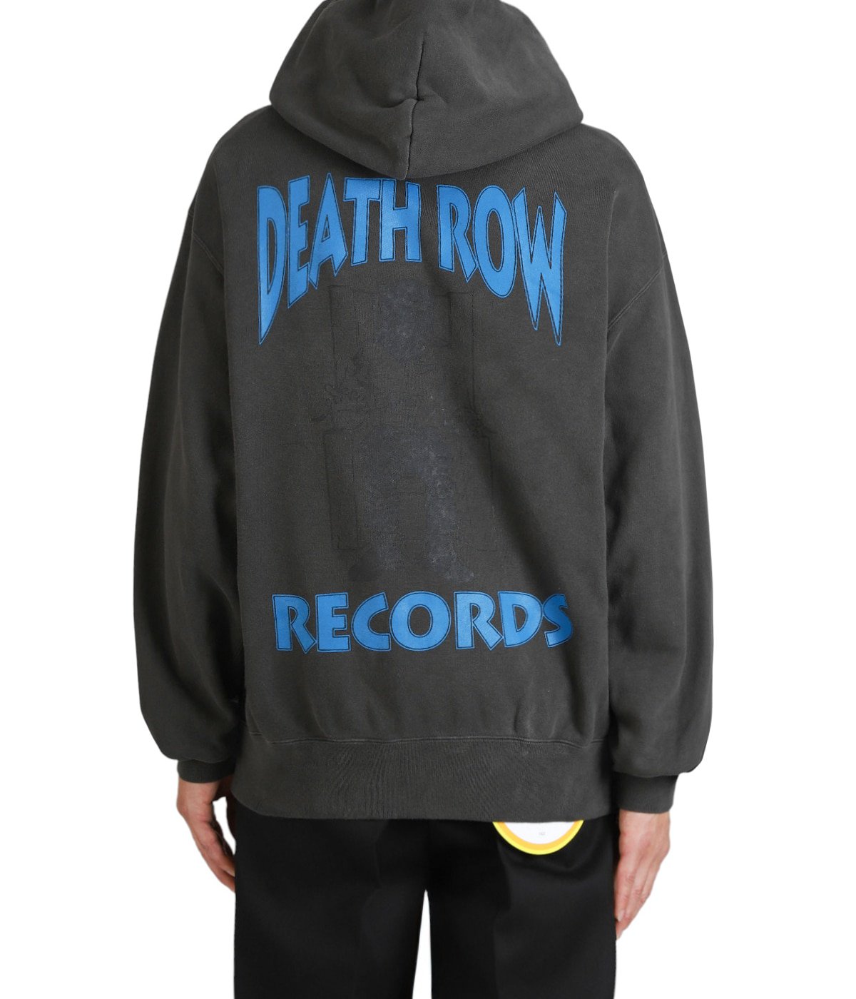 DEATH ROW RECORDS / WASHED MIDDLE WEIGHT FULL ZIP HOODED SWEAT