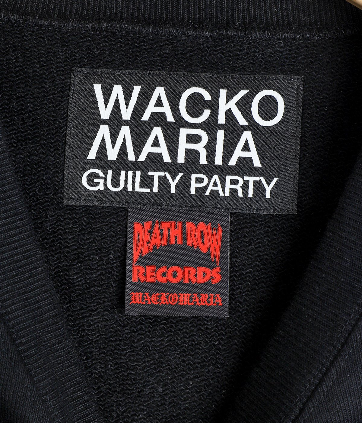 DEATH ROW RECORDS / HEAVY WEIGHT CREW NECK SWEAT SHIRT | WACKO