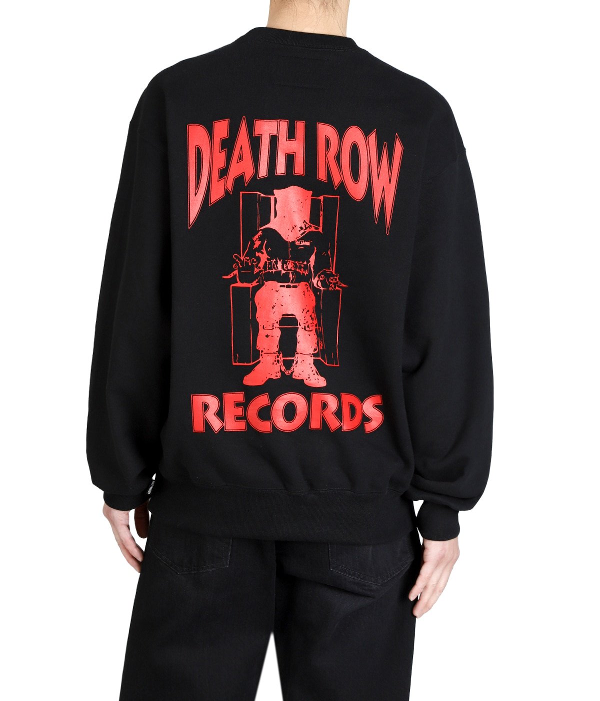 ワコマリア デスロウレコード ヘビーウェイト クルーネック スウェット XL DEATH ROW RECORDS / HEAVY WEIGHT CREW NECK SWEAT SHIRT | WACKO