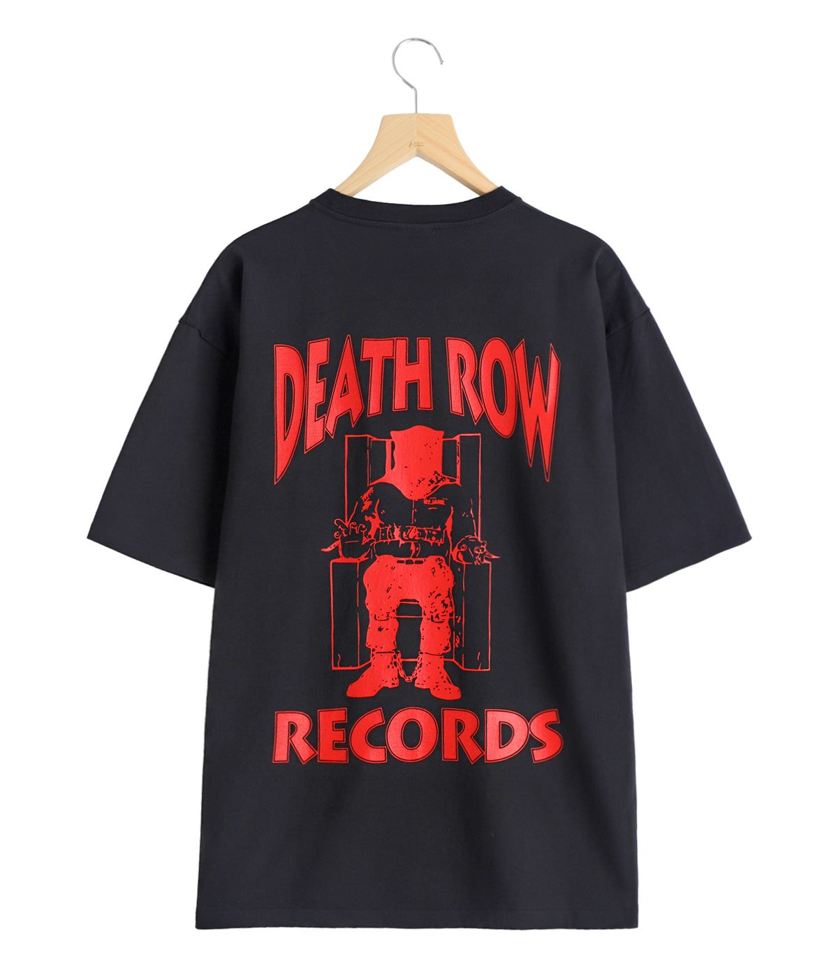 DEATH ROW RECORDS / WASHED HEAVY WEIGHT CREW NECK T-SHIRT | WACKO