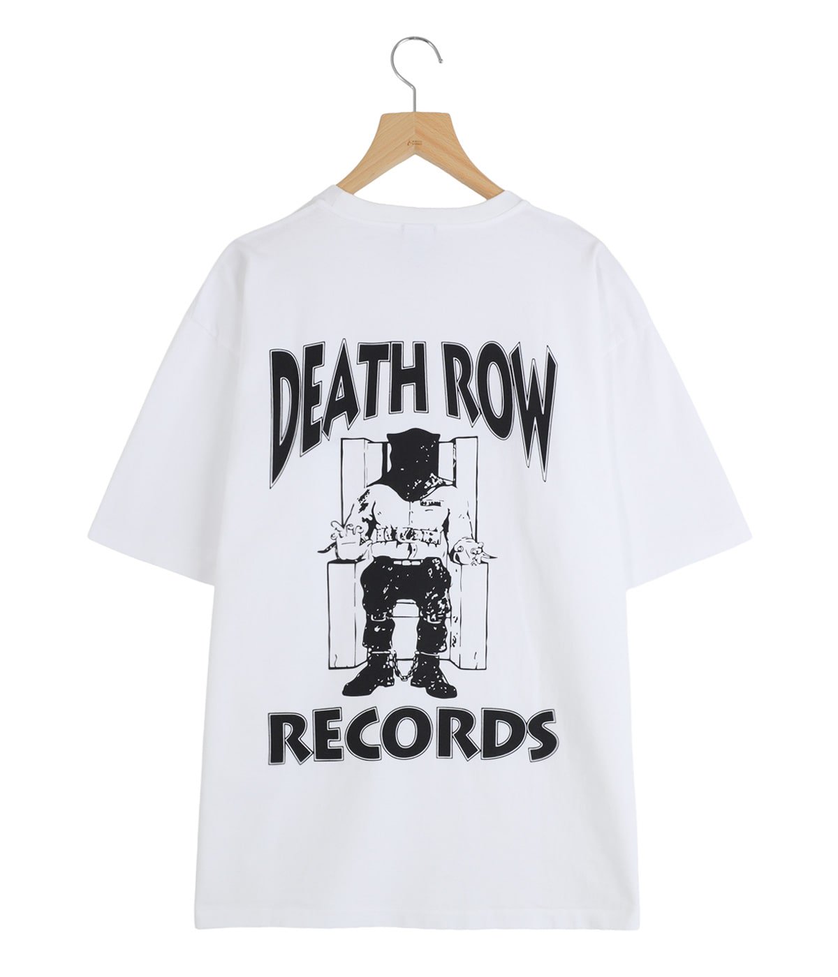 DEATH ROW RECORDS / WASHED HEAVY WEIGHT CREW NECK T-SHIRT | WACKO