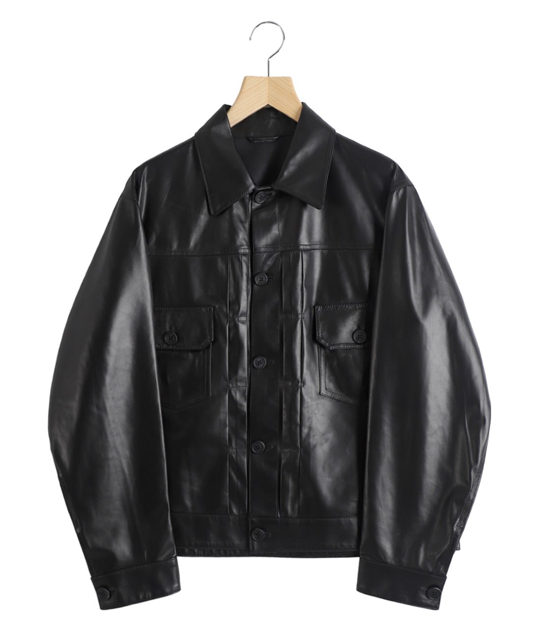美品ブラックレザージャケット【EMMETI】 GINZA SIXでしか買えないEMMETI(エンメティ)限定モデルの豊富な