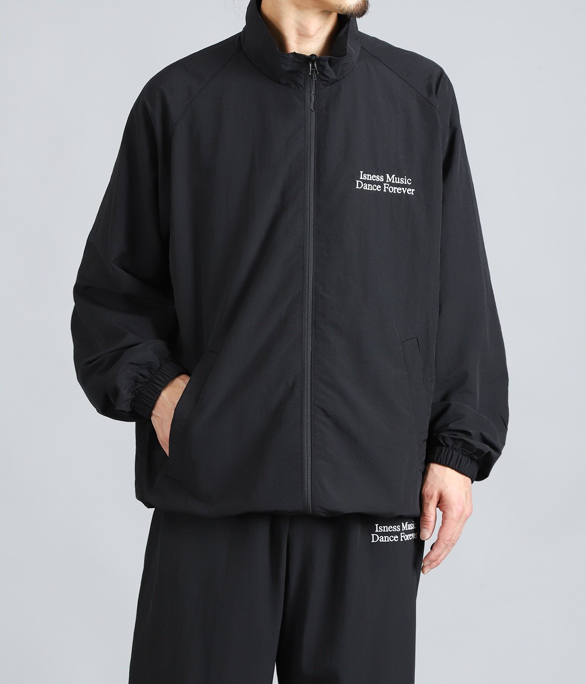 DF EMBROIDERY TRACK JACKET | ISNESS MUSIC(イズネス ミュージック