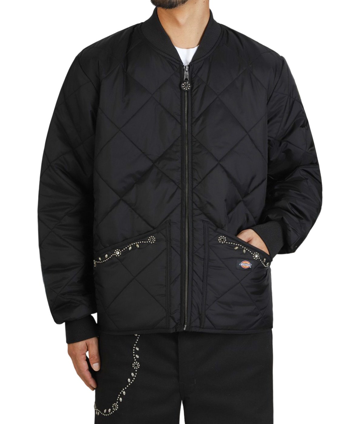 DICKIES DIAMOND QUILT JACKET SN32 STONE | HTC(エイチティーシー