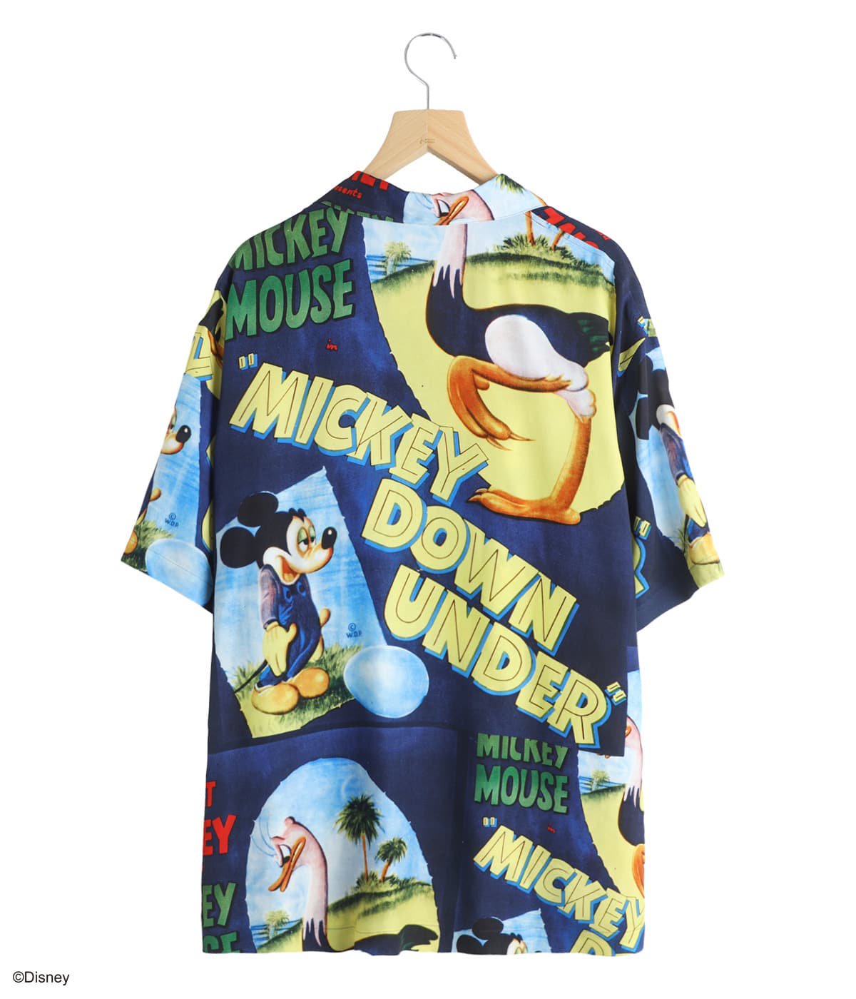 DISNEY VP / PC ALOHA COLLECTION ALOHA SHIRT / MICKEY & BIRD