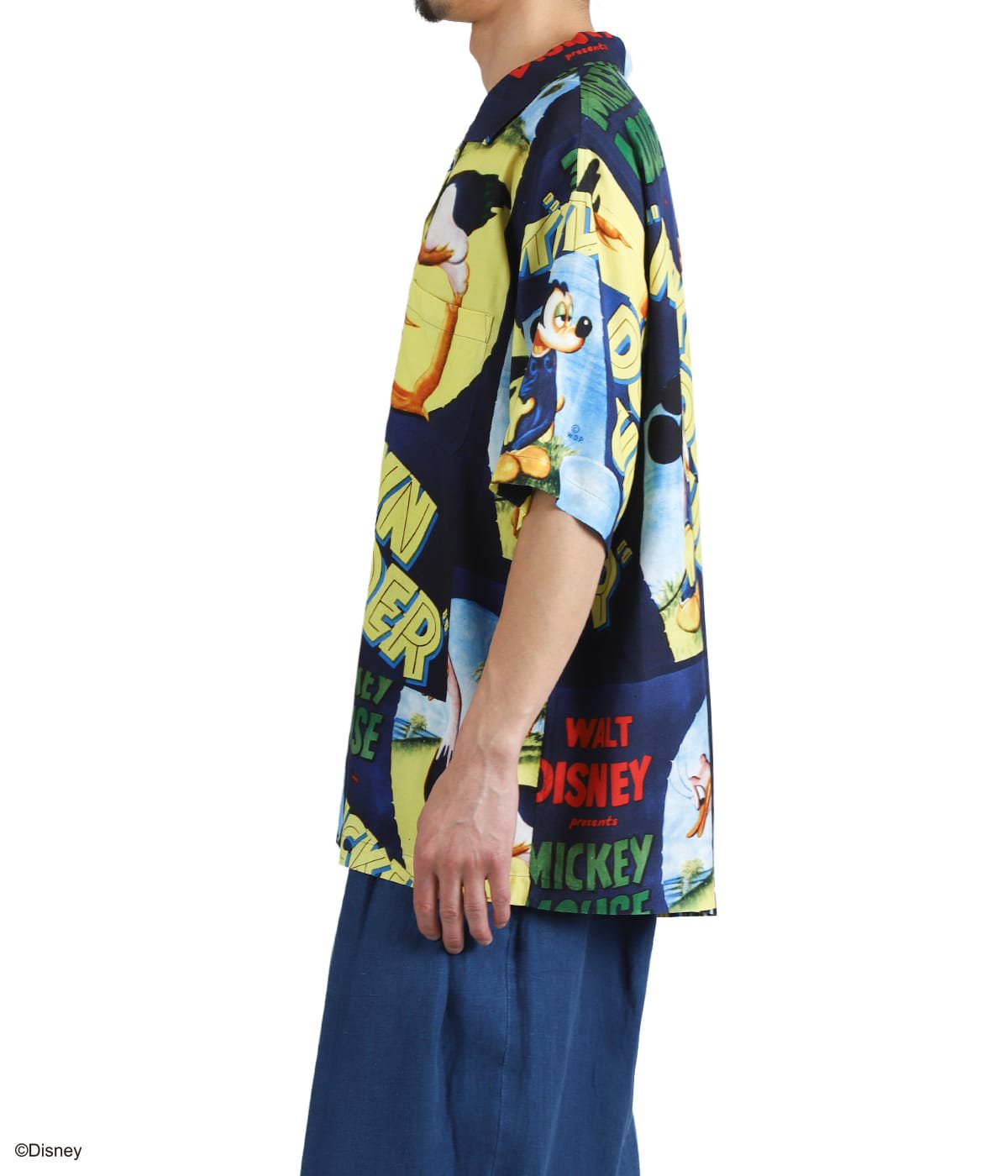 DISNEY VP / PC ALOHA COLLECTION ALOHA SHIRT / MICKEY & BIRD