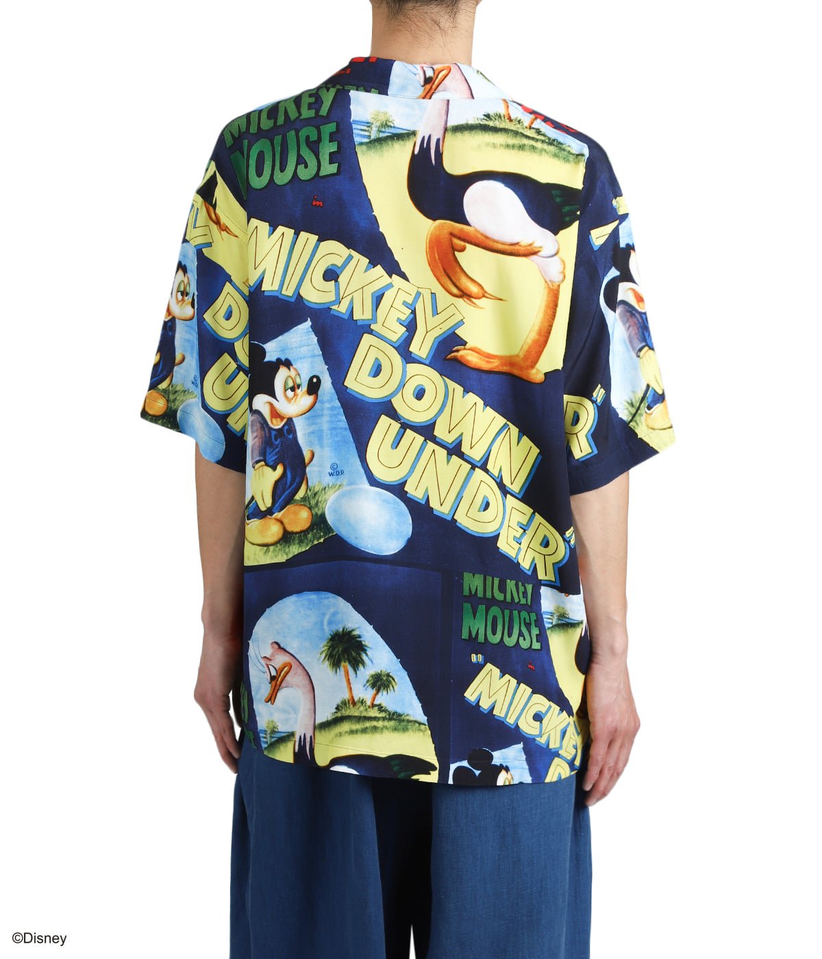DISNEY VP / PC ALOHA COLLECTION ALOHA SHIRT / MICKEY & BIRD