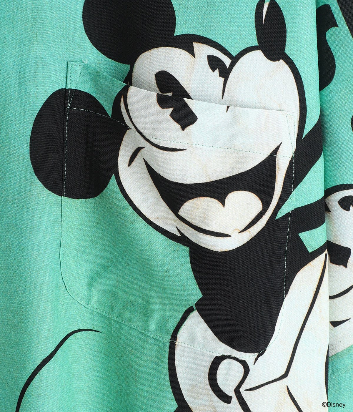 DISNEY VP / PC ALOHA COLLECTION ALOHA SHIRT / MICKEY & GUITAR