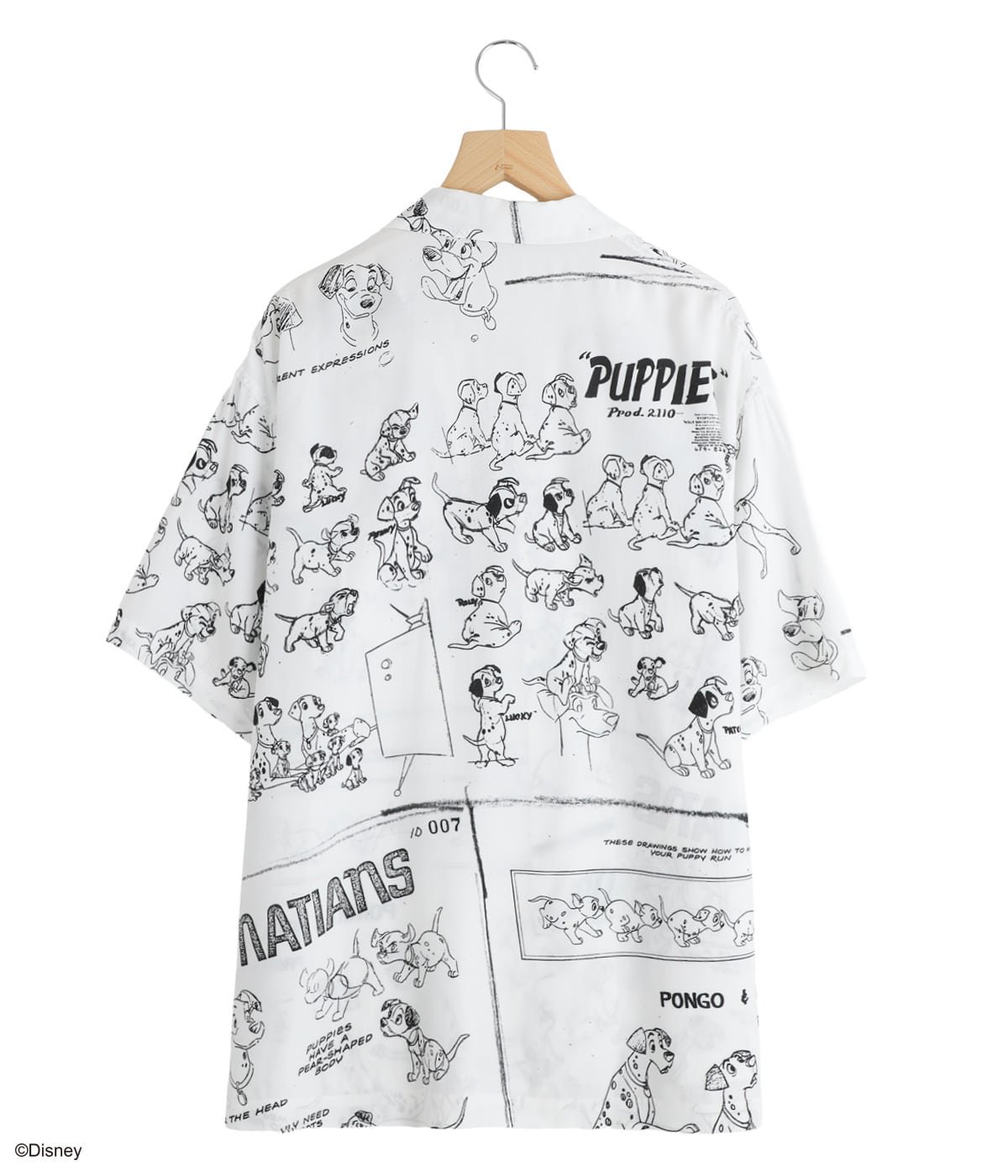 DISNEY MS / PC ALOHA COLLECTION ALOHA SHIRT / 101 DALMATIANS