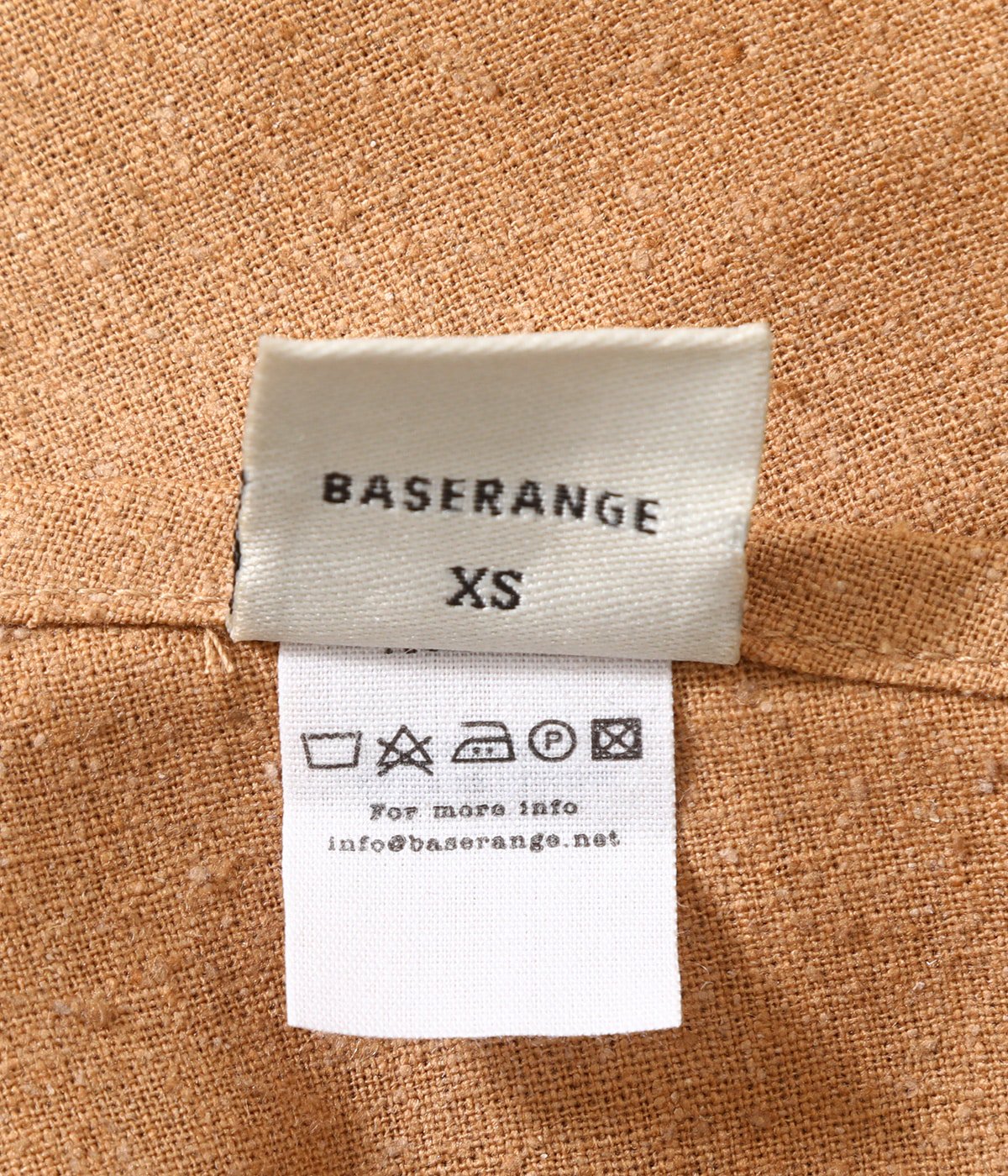 BASERANGE(ベースレンジ) ZIPPER DRESS レディース