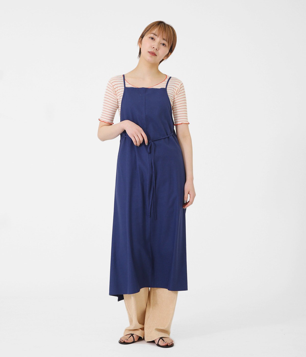 Baserange ベースレンジ レディース Yumi Apron Dress ワンピース スカート ワンピース レディース の通販 Arknets アークネッツ メンズ レディース公式通販 正規取扱店