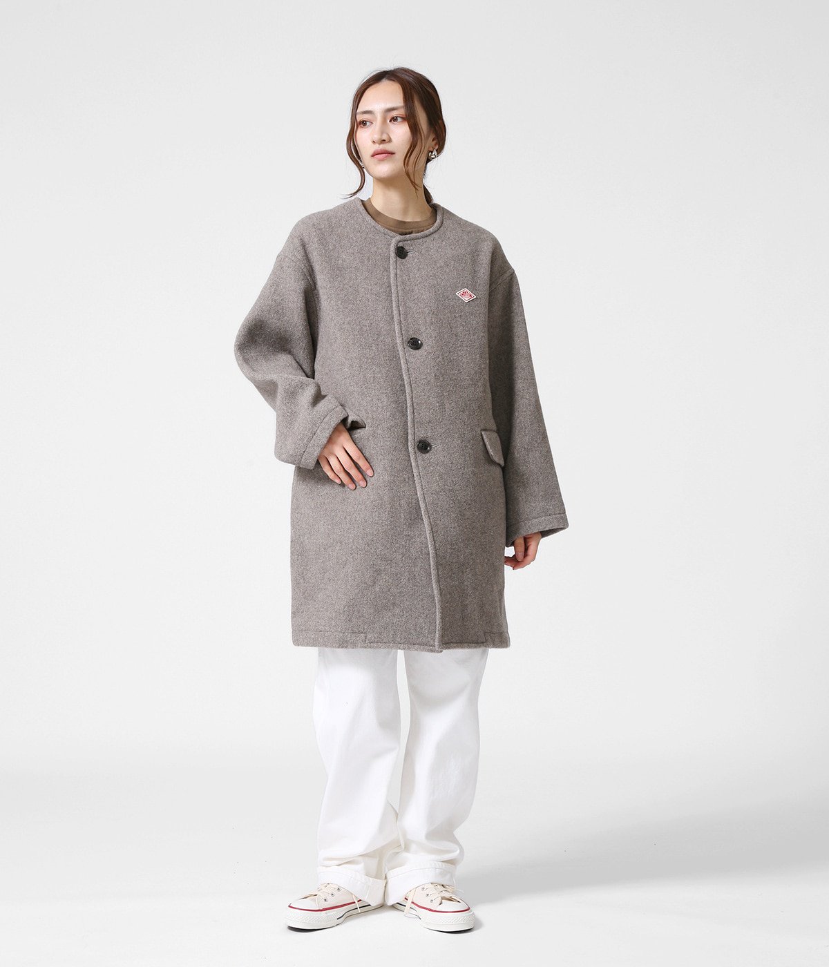 Danton ダントン レディース Collarless Coat アウター コート レディース の通販 Arknets アークネッツ 公式通販 正規取扱店 Danton ダントン レディース Collarless Coat アウター コート レディース の通販 Arknets アークネッツ 公式通販 正規取扱店