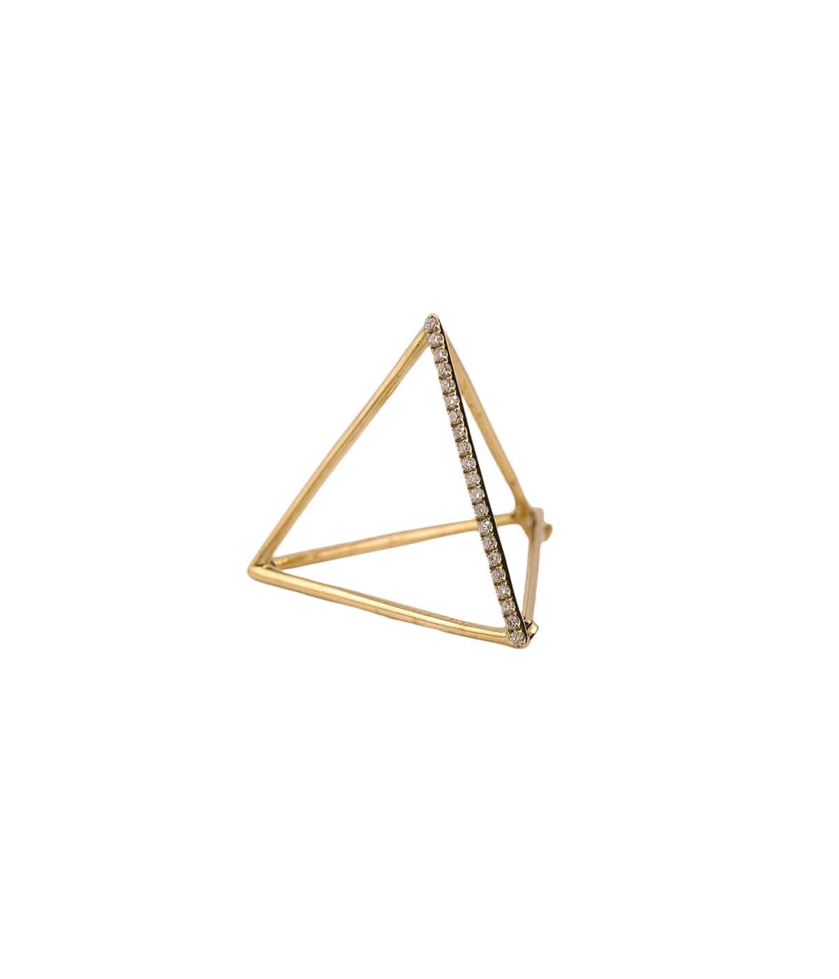 レディース】Diamond Triangle Pierce 15 (01) | SHIHARA(シハラ ...