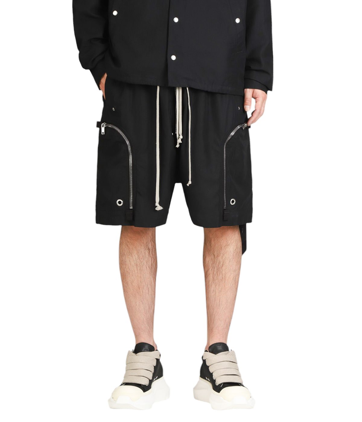 BAUHAUS SHORTS（nr 09 black） | Rick Owens DRKSHDW(リック