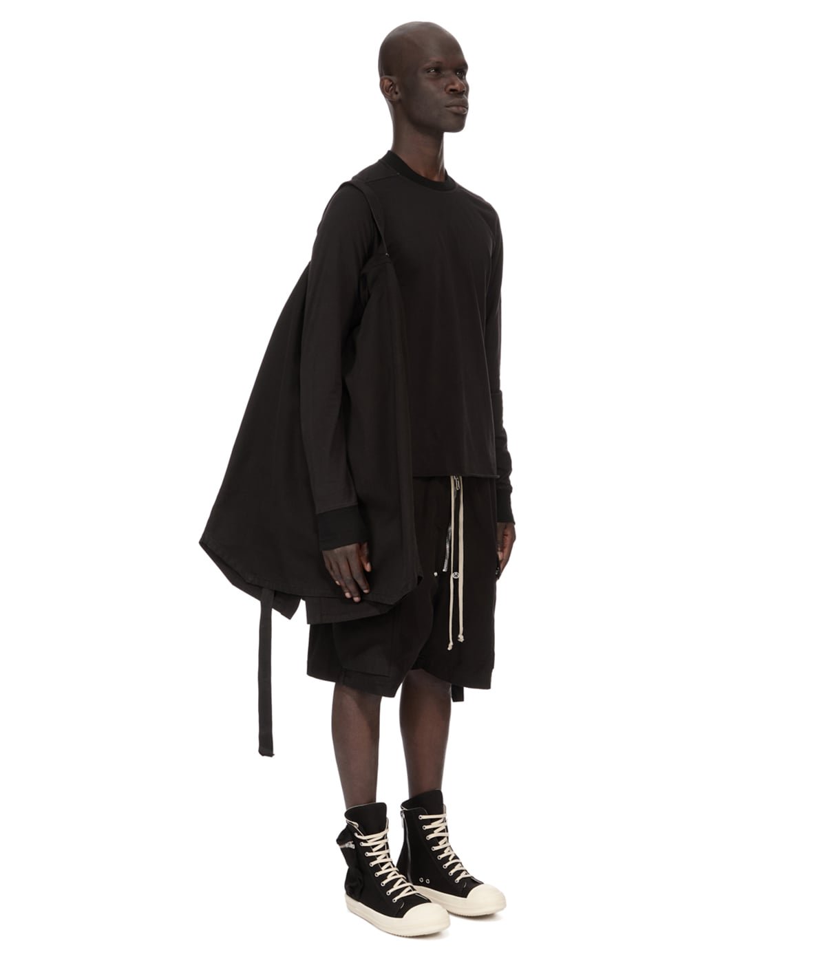 【新品同様・タグ完備】DRKSHDW 24AW Outher shirt OUTERSHIRT | Rick Owens DRKSHDW(リックオウエンス ダークシャドウ