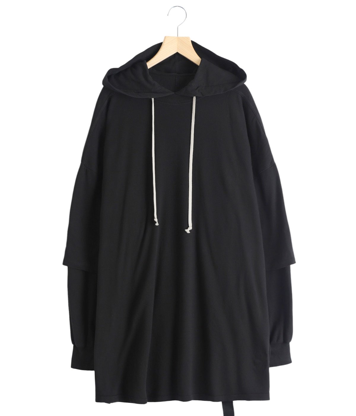 リックオウエンス　ダークシャドー　ブラックフード付きロングパーカー 楽天市場】【RICK OWENS DRKSHDW リックオウエンス ダークシャドウ