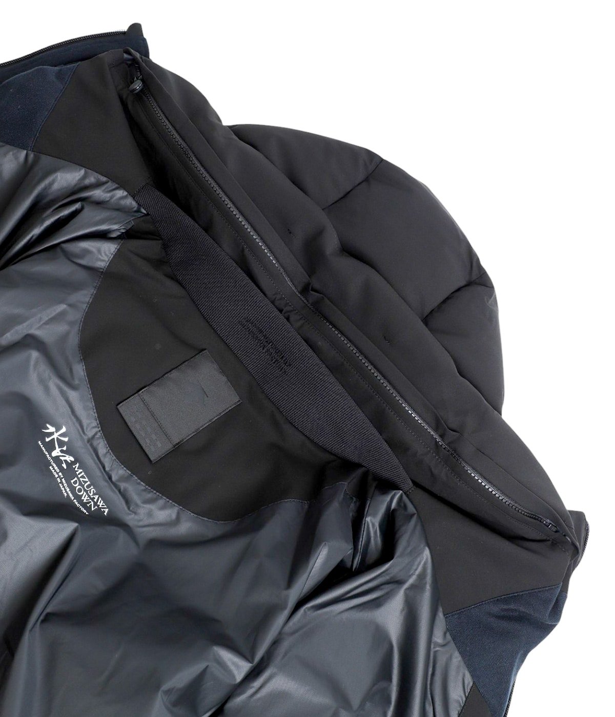 MIZUSAWA DOWN 防水ダウンジャケット ブラックＬサイズ DESCENTE ALLTERRAIN [デサントオルテライン] MIZUSAWA DOWN