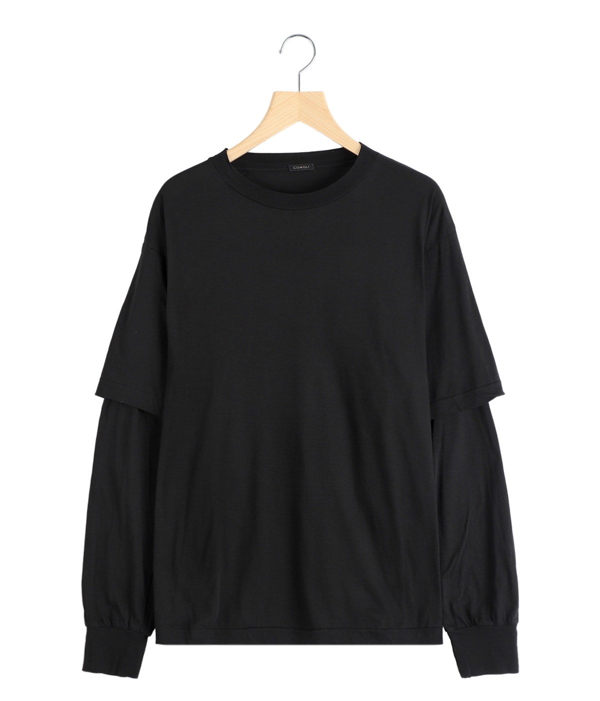 THINコットン レイヤードTシャツ | COMOLI(コモリ) / トップス