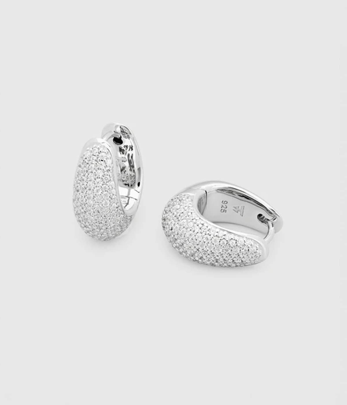 Ice Hoop Small Pave