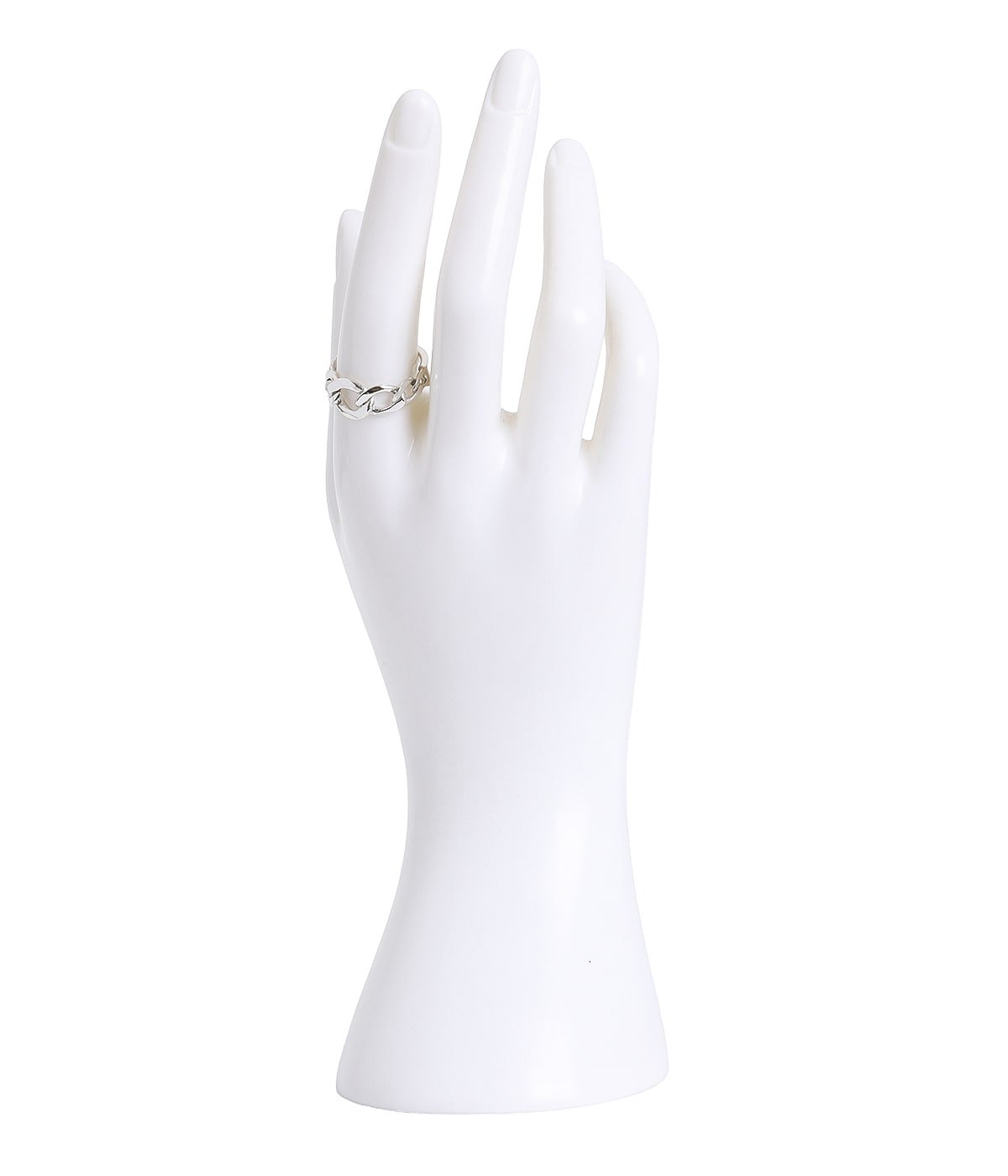 GRADIENT CURB CHAIN ID RING/LARGE | Garden of eden(ガーデンオブ