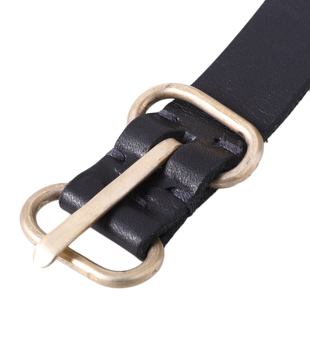 double oval buckle medium belt | m.a+(エムエークロス