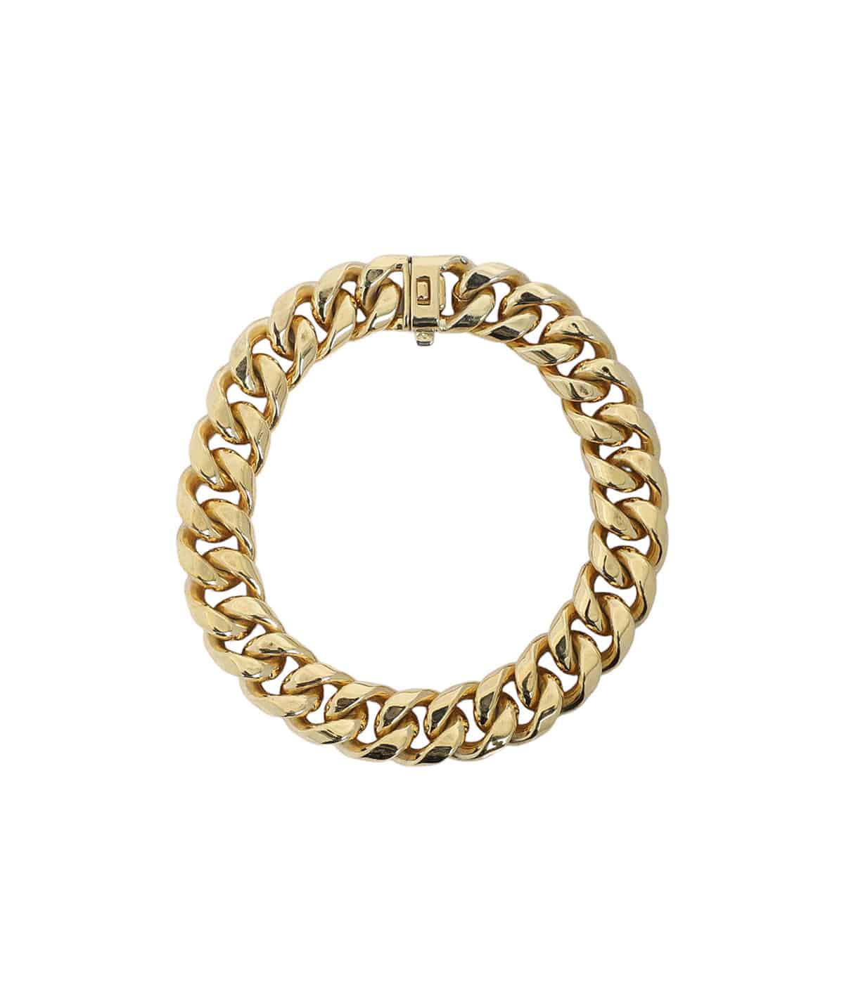 Curve loosen cut bracelet M - GOLD - | END(エンド